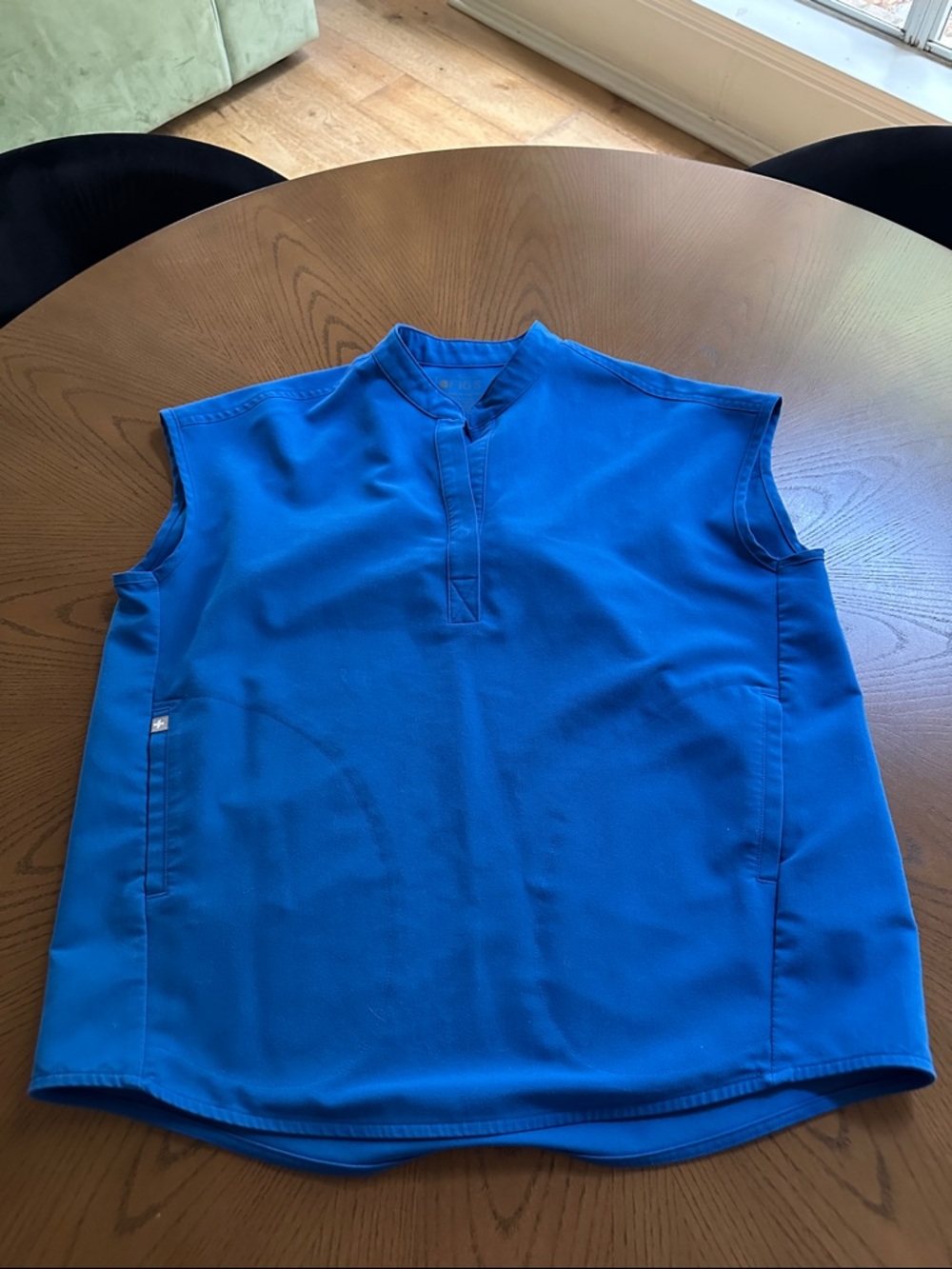 Figs Technical Collection Top in Royal Blue